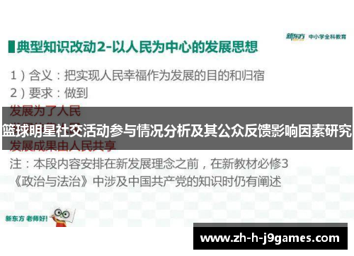 篮球明星社交活动参与情况分析及其公众反馈影响因素研究
